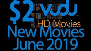 VUDU Disc to Digital New Movies Added for June 2019 with working UPCs [upl. by Coulombe336]