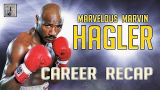 Marvelous Marvin Hagler  Career Recap [upl. by Maxentia]