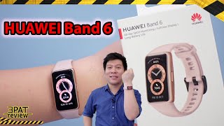 รีวิว HUAWEI Band 6 1499 บ จอAMOLED วัด SpO2 ได้ ออกกำลังกาย96แบบ [upl. by Shalom]