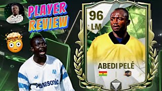 96 ABEDI PELE REVIEW  EA FC MOBILE 24 🔥eafcmobile review [upl. by Akayas649]