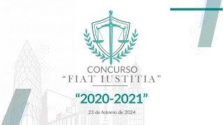 Sesión de Pleno Público de Magistradas y Magistrados Ceremonia de Premiación Fiat Iustitia 20202021 [upl. by Leonie]