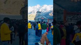 केदारनाथ धाम बर्फबारी से गुलजार हुआ 2024🏔️ Kedarnath Mahadev Darshan kedarnath mahadev ytshorts [upl. by Owens]