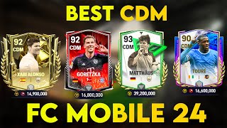 TOP 10 BEST CDM IN FC MOBILE 24BEST CDM IN FC MOBILE 24 [upl. by Dnomzed431]