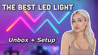 Govee Glide Unboxing Setup and Review The Ultimate Smart LED Strip for Your Room [upl. by Ahso]