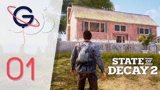 STATE OF DECAY 2 Walkthrough Gameplay Part 3  THE HEART Xbox One X [upl. by Rratsal]