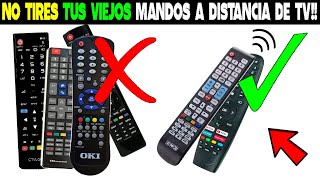 Mira lo que puedes HACER con los MANDOS a DISTANCIA de cualquier TELEVISOR [upl. by Theta]