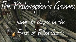 Forest of Fallen Giants  How to get to the corpse above the Firecave Dark Souls 2 [upl. by Gearhart]