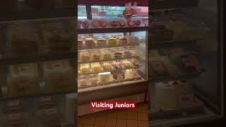 Visiting Juniors Cheesecake cheesecakejuniors [upl. by Rola]