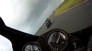 CBR250RR MC22 vs R6 Battle  Hampton Downs [upl. by Ailin]