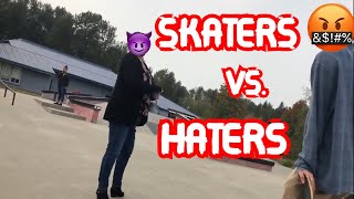 🛹SKATERS Vs HATERS🤬 2023  Karens Vs Skateboarders😂 MUST WATCH😳 [upl. by Alekahs]