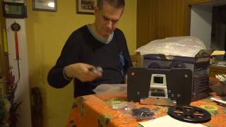 Unboxing  Was ist drin  Pearl Somikon HDXLFilmscanner amp Digitalisierer für Super 8 und 8 mm [upl. by Eihtak]