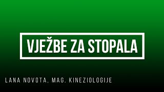 Vježbe za stopala  za vrtićance i osnovnoškolce [upl. by Atteselrahc516]