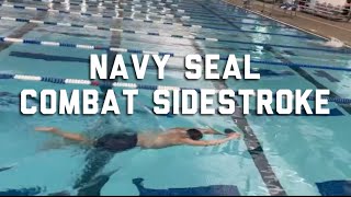 Master the Combat Sidestroke in the SEAL PST [upl. by Eibbil]