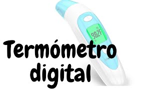 ¿Cómo usar un termómetro digital [upl. by Culbert]