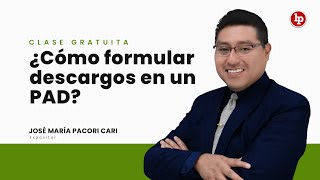 Clase gratuita ¿Cómo formular descargos en el procedimiento administrativo disciplinario [upl. by Namyh464]