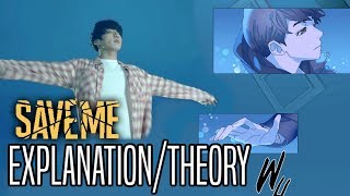 SAVE ME EP 12 EXPLANATIONTHEORY  BTS 방탄소년단 화양연화웹툰 [upl. by Inalel]