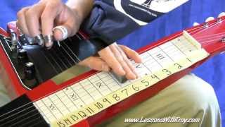 C6 Lap Steel Basics  Vol 8  PART A  Pedal Steel Sounds for Lap Steel [upl. by Alil]