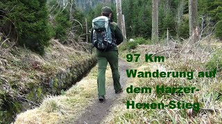 97 KM Wanderung  HarzerHexenStieg von Osterode bis Thale [upl. by Joost]