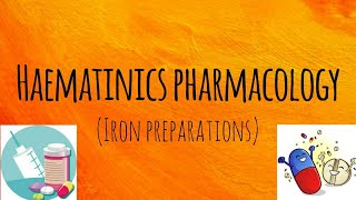 Haematinics pharmacology  Iron preparations  Med Vids Made Simple [upl. by Iret]