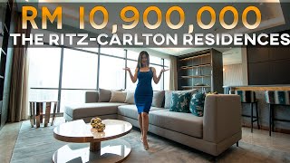 Rm109Mil Penthouse 丽思卡尔顿豪宅 The RitzCarlton Residences  Malaysia Properties Tour  Luxury Listings [upl. by Schlenger]