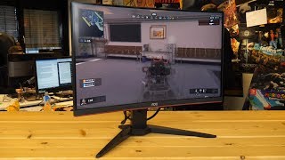 AOC C24G1 Curved 144Hz Gaming Monitor  Hardware Unboxing [upl. by Alisan]