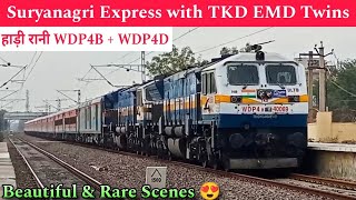 Suryanagri Express with Double Diesel locomotives ❤️🌟 [upl. by December720]