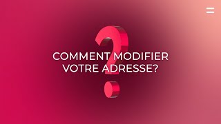 Belfius Mobile  Comment modifier votre adresse [upl. by Livi]