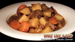 Easy Beef Stew Recipe   Delicious AND Fast [upl. by Hallam]