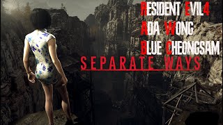 Resident Evil 4 Remake Separate Ways  Ada Blue Cheongsam [upl. by Lefty]