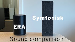 Sonos Era 100 vs Cheap IKEA SONOS Symfonisk  Sound comparison [upl. by Dreddy]