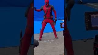 Deadpool and Wolverine  Bye Bye Bye NSYNC Dance BTS deadpoolandwolverinetrailer deadpool [upl. by Eelanaj]