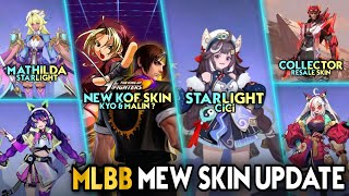 NEW KOF SKIN 2024  CICI STARLIGHT  RESALE SKIN  MATHILDA STARLIGHT  Mobile Legends whatsnext [upl. by Emse]