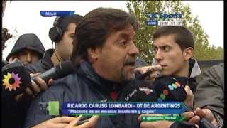 Caruso Lombardi quotPlacente es un terrible cagónquot [upl. by Ennaj]