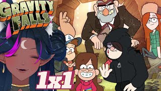 FIRST EPISODE AND ITS ALREADY SO GOOD Gravity Falls REACTION Episode 1 season 1 [upl. by Erbua]