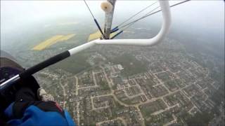 Microlight Flight over Medway [upl. by Hgierb]