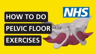 How to do pelvic floor exercises  NHS [upl. by Perusse784]