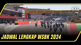 JADWAL WSBK 2024 [upl. by Carrillo]