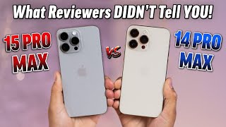 iPhone 15 Pro Max vs 14 Pro Max  Ultimate Comparison [upl. by Emrich]