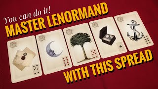 Master Lenormand with the Line of Five Spread [upl. by Ynner]