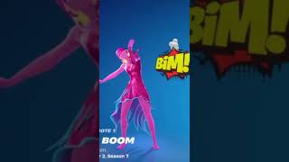 Fortnite EMOTES ShowCase Bim Bam Boom fortnite fortniteemote fortnitedances [upl. by Atirec]