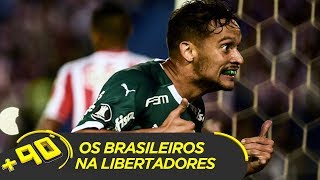 VITÓRIA DO PALMEIRAS E OS OUTROS BRASILEIROS NA LIBERTADORES  MAIS90 AO VIVO [upl. by Yasu]