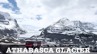 Athabasca Glacier  Columbia Icefield  Icefields Parkway  Alberta Canada  Travel [upl. by Kral920]