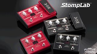 VOX StompLab Series Product Overview [upl. by Nanahs]