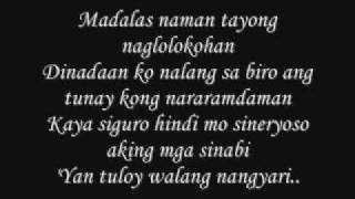 Sayang  Parokya ni Edgar Lyric Video [upl. by Zaller]