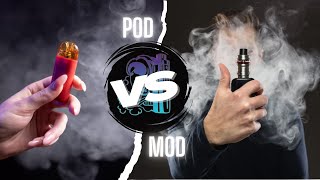 Beginners Guide to Vaping Mods and Pods Explained [upl. by Ahsiugal]