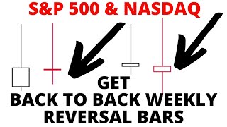 Stock Market CRASH Good Chance the Top is Now in Back to Back Reversal Bars w Bearish Divergences [upl. by Olivie]