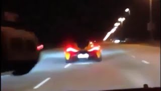 McLaren P1 and other supercars outrun police in a blink  Police Chase [upl. by Alana]