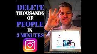 How To Unfollow Everyone On Instagram In 3 Minutes [upl. by Siram463]