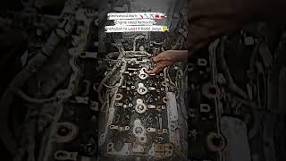 Engine head Removing Chevrolet Spark  How to Remove Cylinder head  Spark shorts [upl. by Adym]