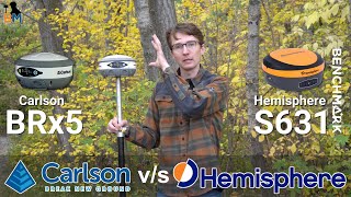 Hemisphere S631 Head to Head with the Carlson BRx5  Bench Mark [upl. by Aelhsa]